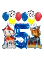 Paw Patrol Balon Seti Paw Petrol 1 Yaş Balon Seti Paw Patrol Doğum Günü Set Marshlall Chase