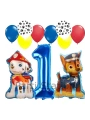 Paw Patrol Balon Seti Paw Petrol 1 Yaş Balon Seti Paw Patrol Doğum Günü Set Marshlall Chase