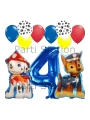 Paw Patrol Balon Seti Paw Petrol 1 Yaş Balon Seti Paw Patrol Doğum Günü Set Marshlall Chase