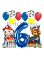 Paw Patrol Balon Seti Paw Petrol 1 Yaş Balon Seti Paw Patrol Doğum Günü Set Marshlall Chase