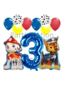 Paw Patrol Balon Seti Paw Petrol 1 Yaş Balon Seti Paw Patrol Doğum Günü Set Marshlall Chase