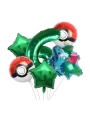 Pokemon Charizard Konsept 4 Yaş Balon Set Pokemon Çarizart Doğum Günü Folyo Balon Set