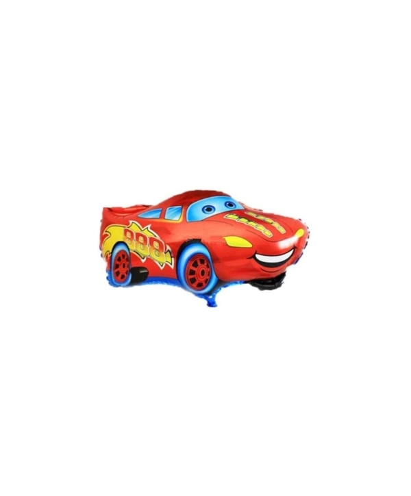 Cars Arabalar Şimşek Mcqueen Yarış Arabası Konsept 1 Yaş Balon Set Cars Arabalar Doğum Günü Set