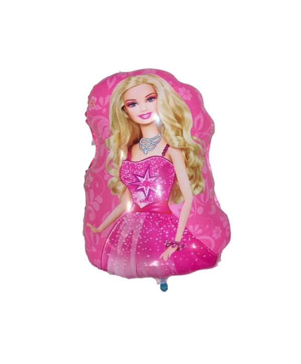 Barbie 4 Yaş Balon Seti Barbie Konsept Parti Barbie Pembe Doğum Günü Balon Seti