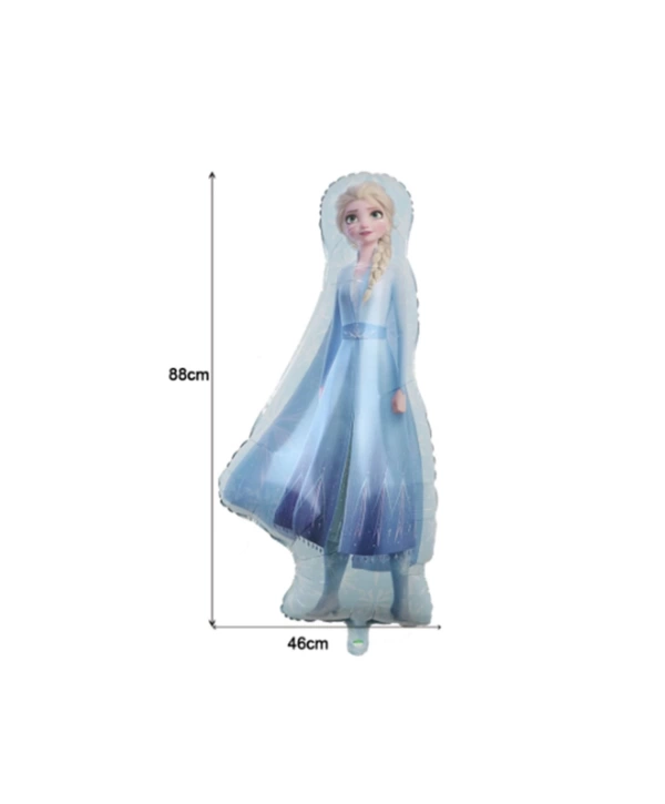 Karlar Ülkesi Frozen Konsept 6 Yaş Doğum Günü Balon Set Frozen Elsa Temalı Balon Set