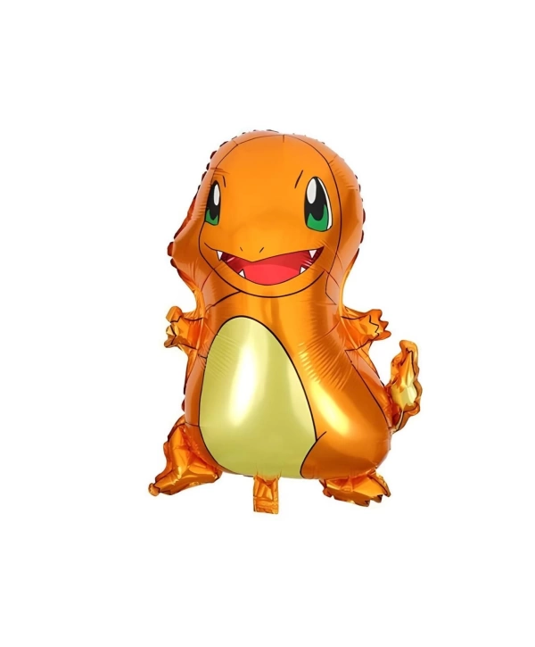 Pokemon Charizard Konsept 4 Yaş Balon Set Pokemon Çarizart Doğum Günü Folyo Balon Set