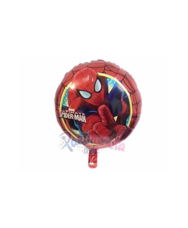 Spiderman Örümcek Adam Konsept 6 Yaş Balon Set Spiderman Örümcek Adam Konsept Doğum Günü Set