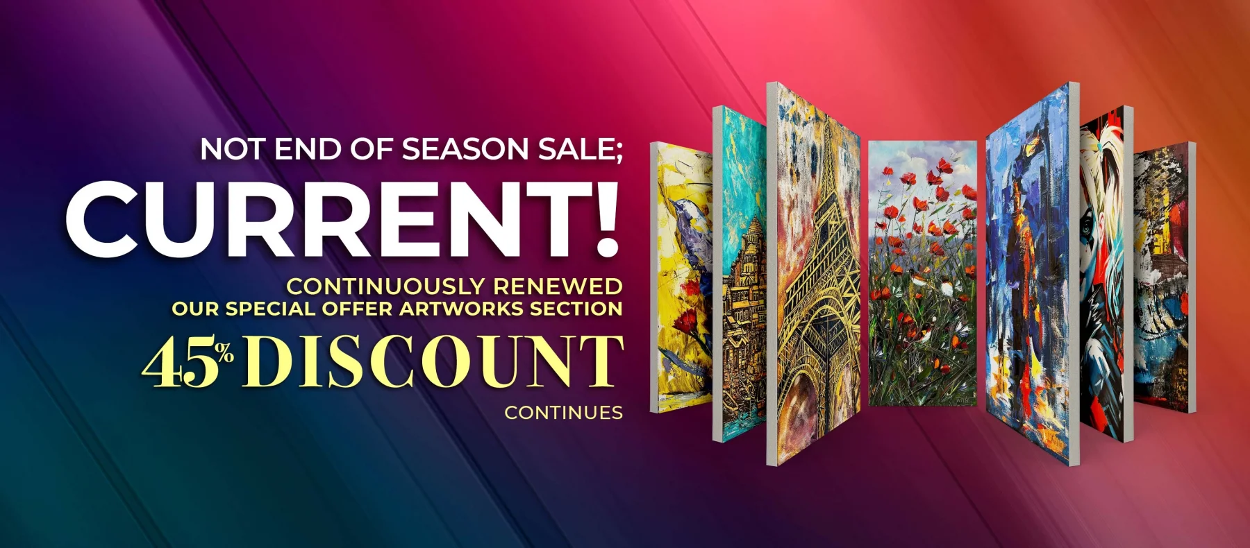 45% DISCOUNT ON OPPORTUNITY ITEMS