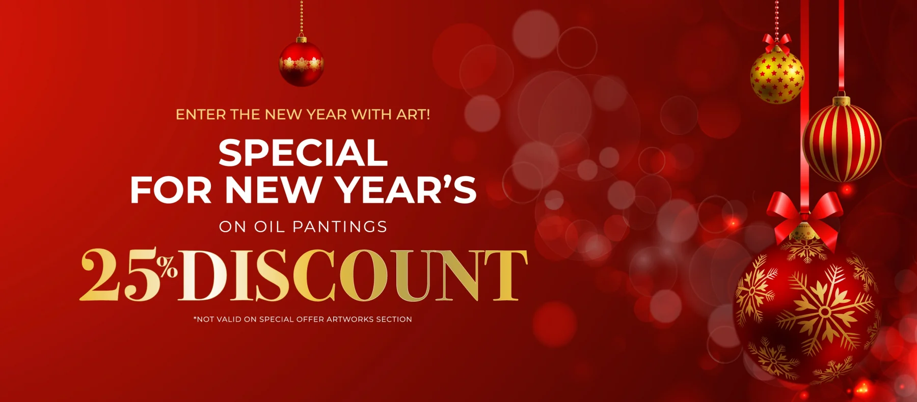 SPECIAL FOR NEW YEARS %25 DISCOUNT