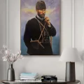 Atatürk with the Black Kalpak Oil Painting