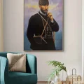 Atatürk with the Black Kalpak Oil Painting