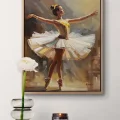 Ballerina of Light Oil Painting