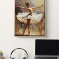 Ballerina of Light Oil Painting