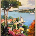 Time on the Bosphorus Oil Painting