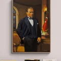 The Stance of Mustafa Kemal Atatürk Oil Painting