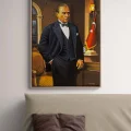 The Stance of Mustafa Kemal Atatürk Oil Painting