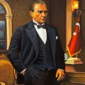 The Stance of Mustafa Kemal Atatürk Oil Painting