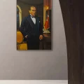 Mustafa Kemal and the Republic Oil Painting