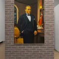 The Silence of Mustafa Kemal Oil Painting