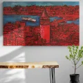 Istanbul in Colors Oil Painting