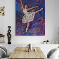 Rhythmic Elegance Oil Painting