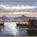 Reflections in Istanbul Oil Painting