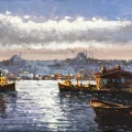 Reflections in Istanbul Oil Painting