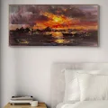 As the Sun Sets over the Golden Horn Oil Painting