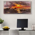 As the Sun Sets over the Golden Horn Oil Painting