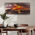 As the Sun Sets over the Golden Horn Oil Painting