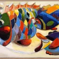 Renklerde Balık Yağlı Boya Tablosu