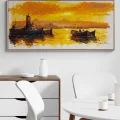 Bosphorus Pleasure at Sunset Oil Painting