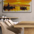 Bosphorus Pleasure at Sunset Oil Painting