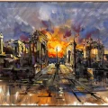 The Eternal City Oil Painting