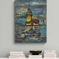 Evening at the Maiden’s Tower Oil Painting