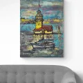 Evening at the Maiden’s Tower Oil Painting