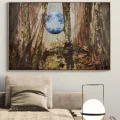 Ormanın Kalbi Yağlı Boya Tablosu