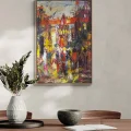 Colorful Galata Oil Painting