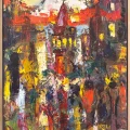 Colorful Galata Oil Painting