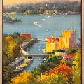 Zamansız İstanbul Yağlı Boya Tablosu