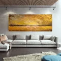Golden Reflections Custom Order Abstract Oil Painting