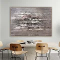 Mink and Beige Custom Order Abstract Oil Painting