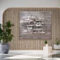 Mink and Beige Custom Order Abstract Oil Painting
