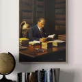 Asil Duruş Atatürk Yağlı Boya Tablosu