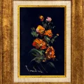 Ateş Çiçeği Yağlı Boya Tablosu