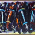 Brotherhood of Horses Oil Painting | Simurg Art Gallery