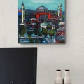 Evening at Hagia Sophia Oil Painting