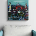Evening at Hagia Sophia Oil Painting