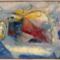 Balloon Fish Oil Painting