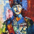 Başkomutan Mustafa Kemal Atatürk Yağlı Boya Tablosu
